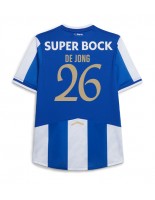 Moške Nogometnih dresov Porto Luuk de Jong #26 Domači 2025-26 Kratki rokavi Moške Nogometnih dresov Porto Luuk de Jong #26 Domači 2025-26 Kratki rokavi